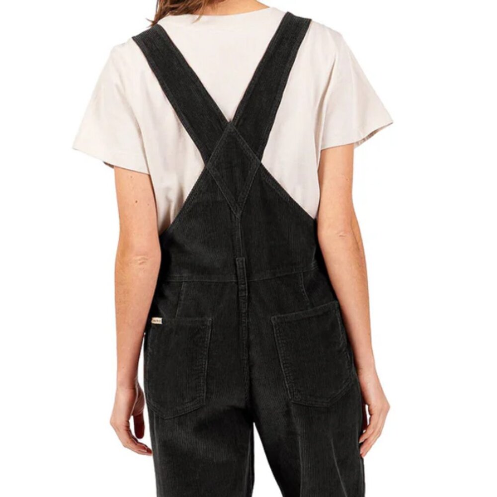 Lana Roux Relaxed Fit Corduroy Oversize Boyfriend Overalls - Picture 5 of 5